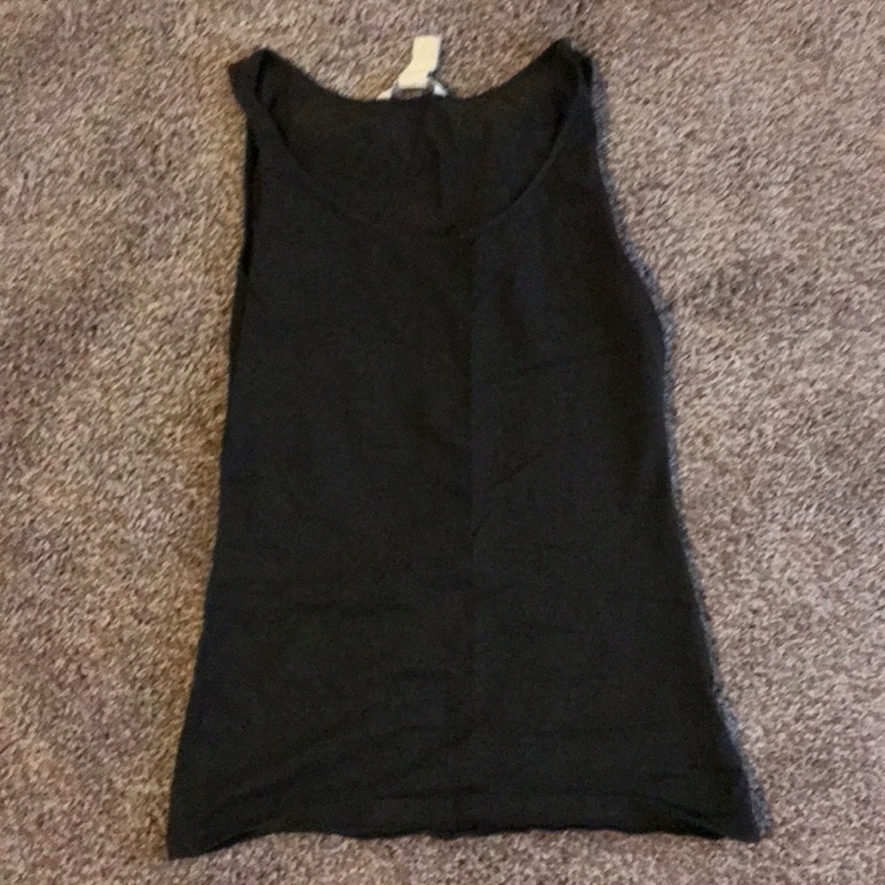 Green tank top